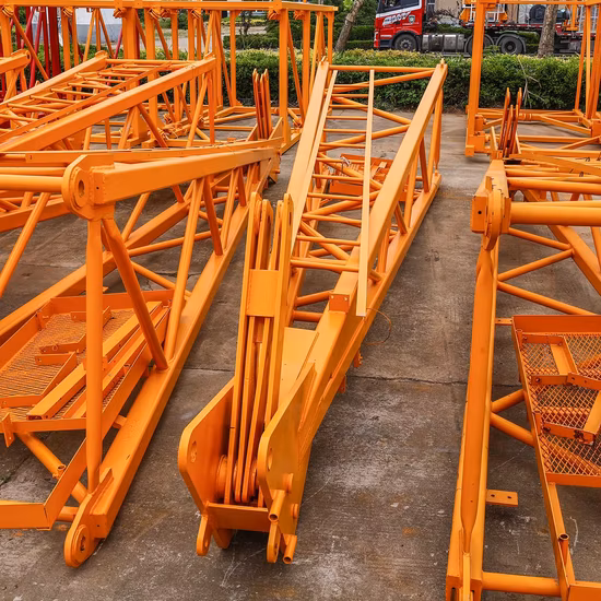 Fiocco cinese nuovissimo da 40 m max.  Caricare una gru a torre topless da 8 tonnellate