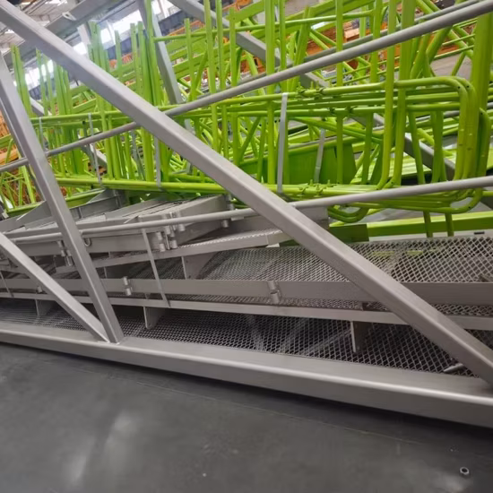 Sezione albero per gru a torre Qtz250 (7032) con lunghezza del braccio di 70 m