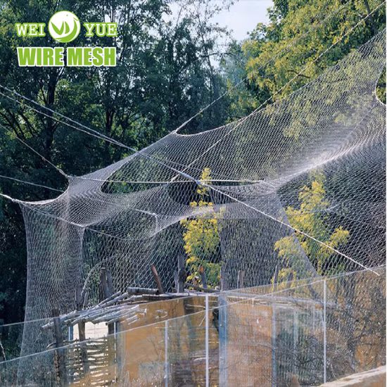 Personalizzazione di campioni di voliere per uccelli, recinti per animali, gabbie per animali, decorazioni per edifici di zoo